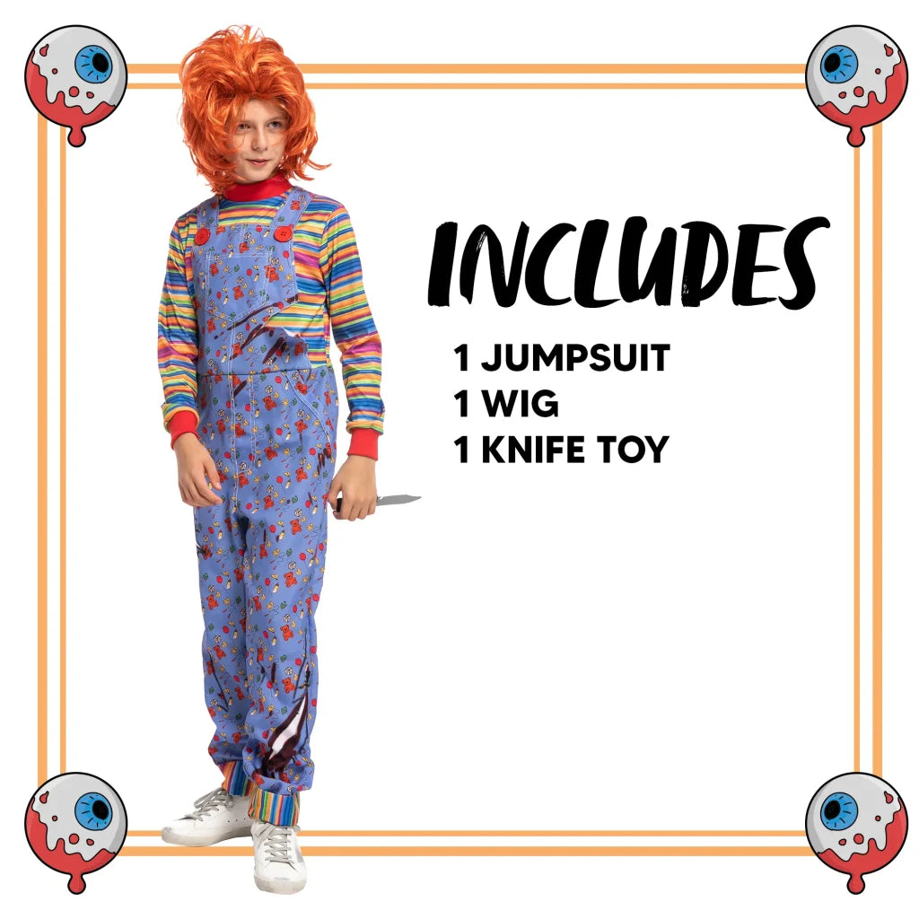 Kids Chucky Halloween Costume