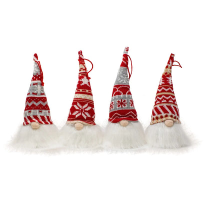 4pcs Light Up Christmas Gnome Decoration