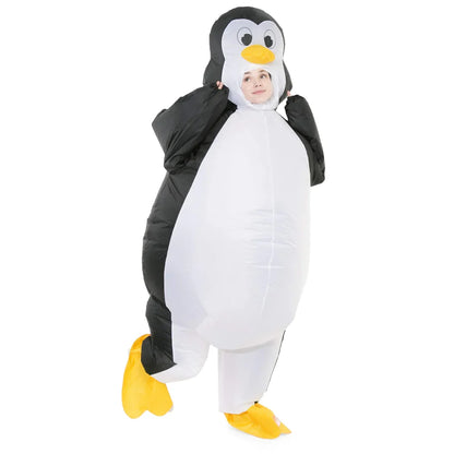 Adult Inflatable Penguin Halloween Costume