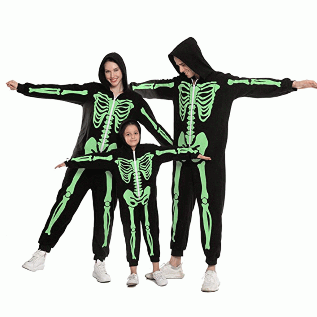 Adult Family Matching Skeleton Pajamas