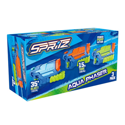 3pcs Kids Water Squirt Guns