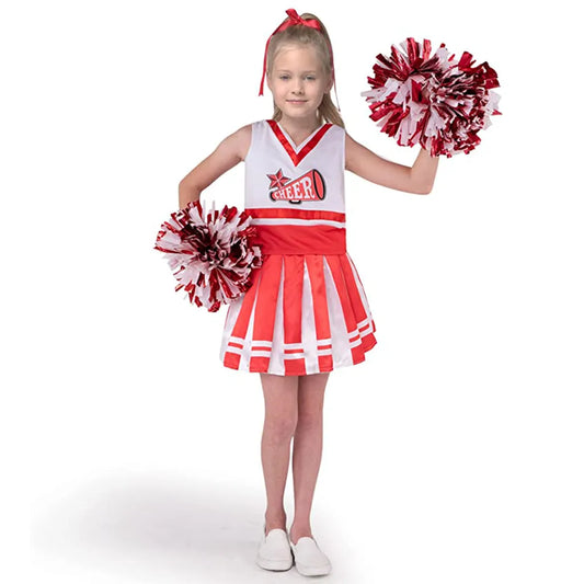 Girls High School Cheerleader Halloween Costume