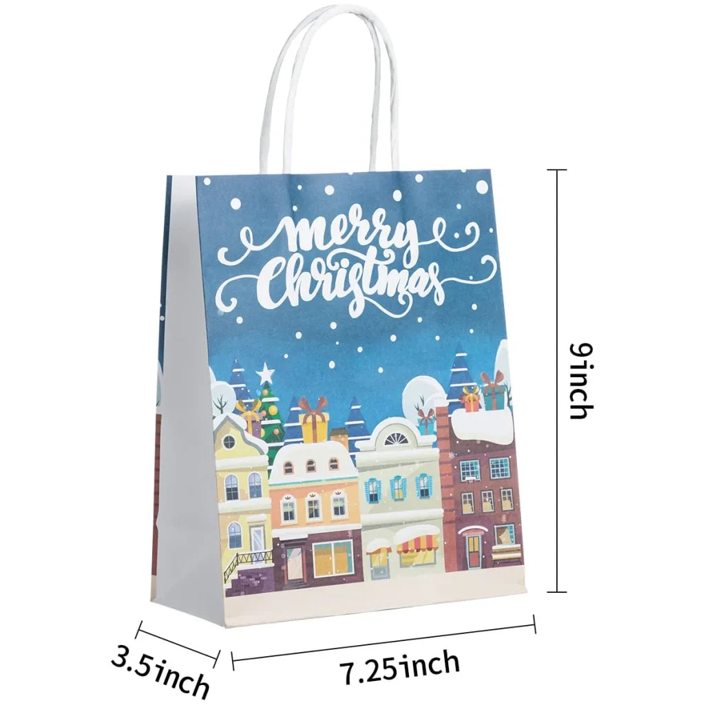 24pcs Christmas Paper Gift Bags