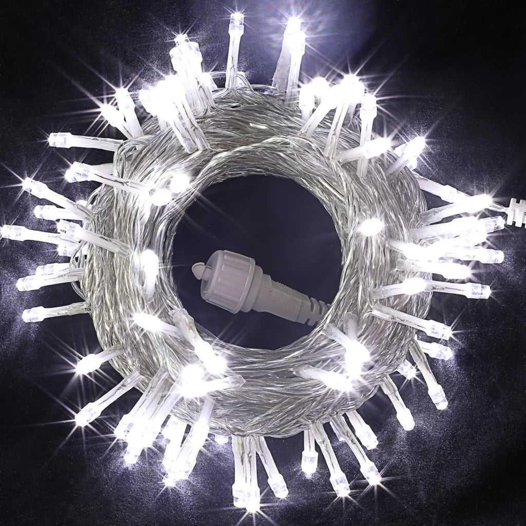 100 LED Clear Wire String Lights 42.98ft