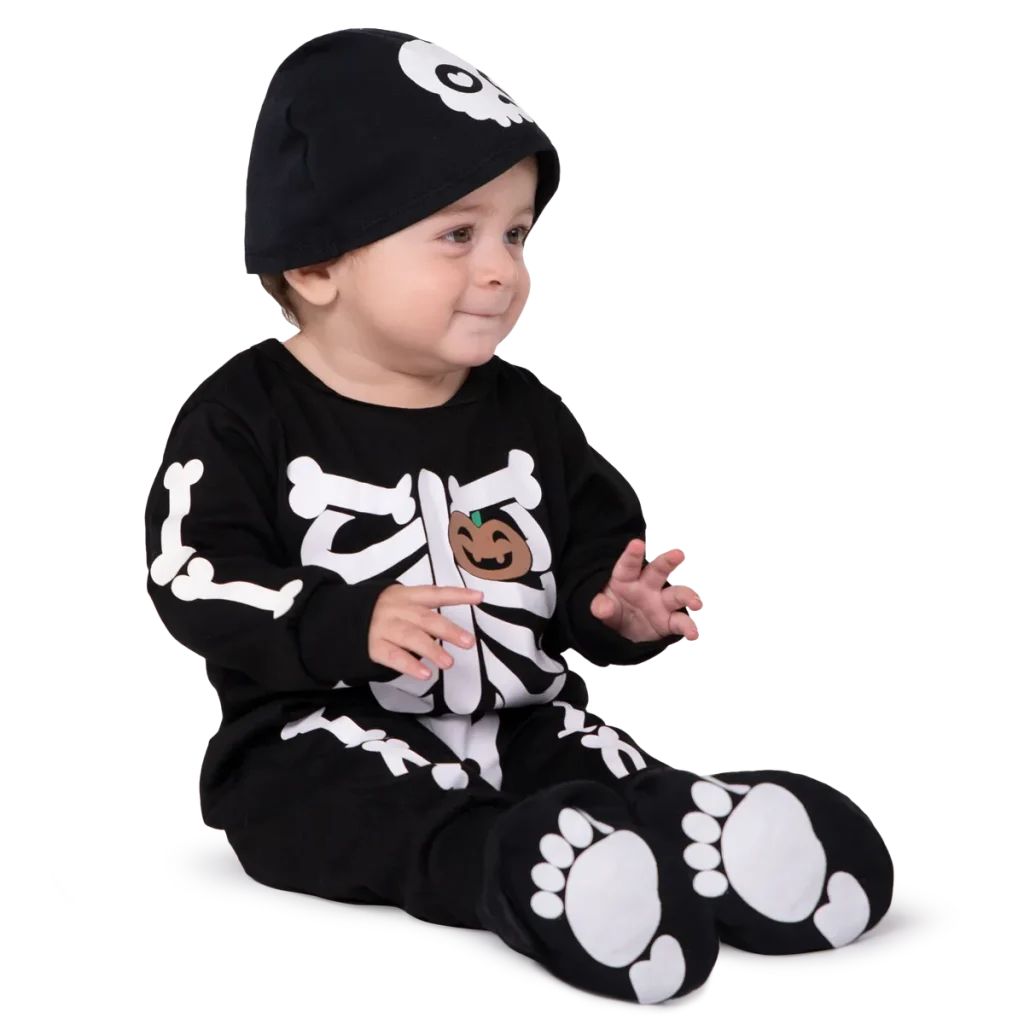 Baby Halloween Skeleton Costume