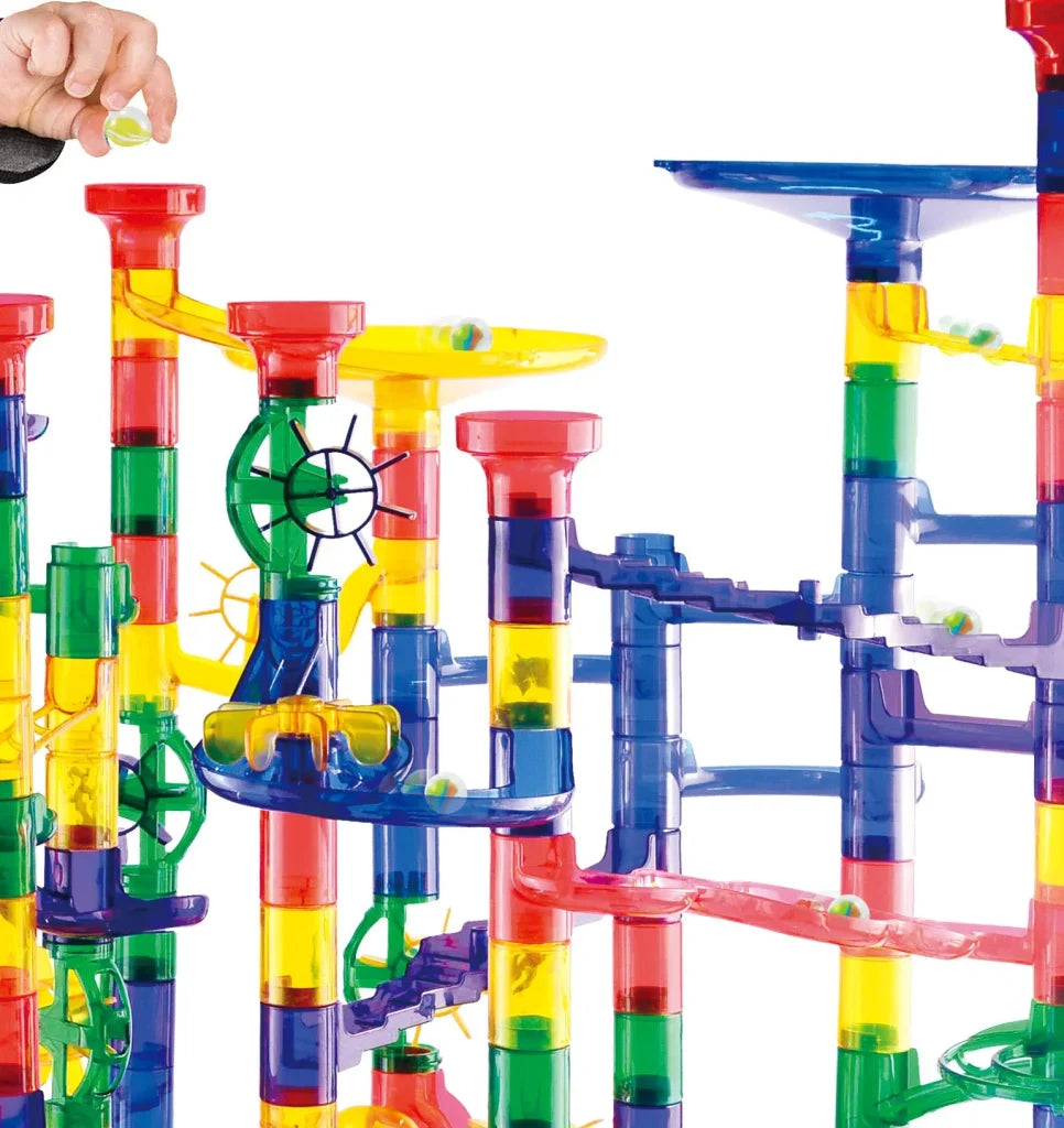 170pcs Premium Marble Run Toy Set