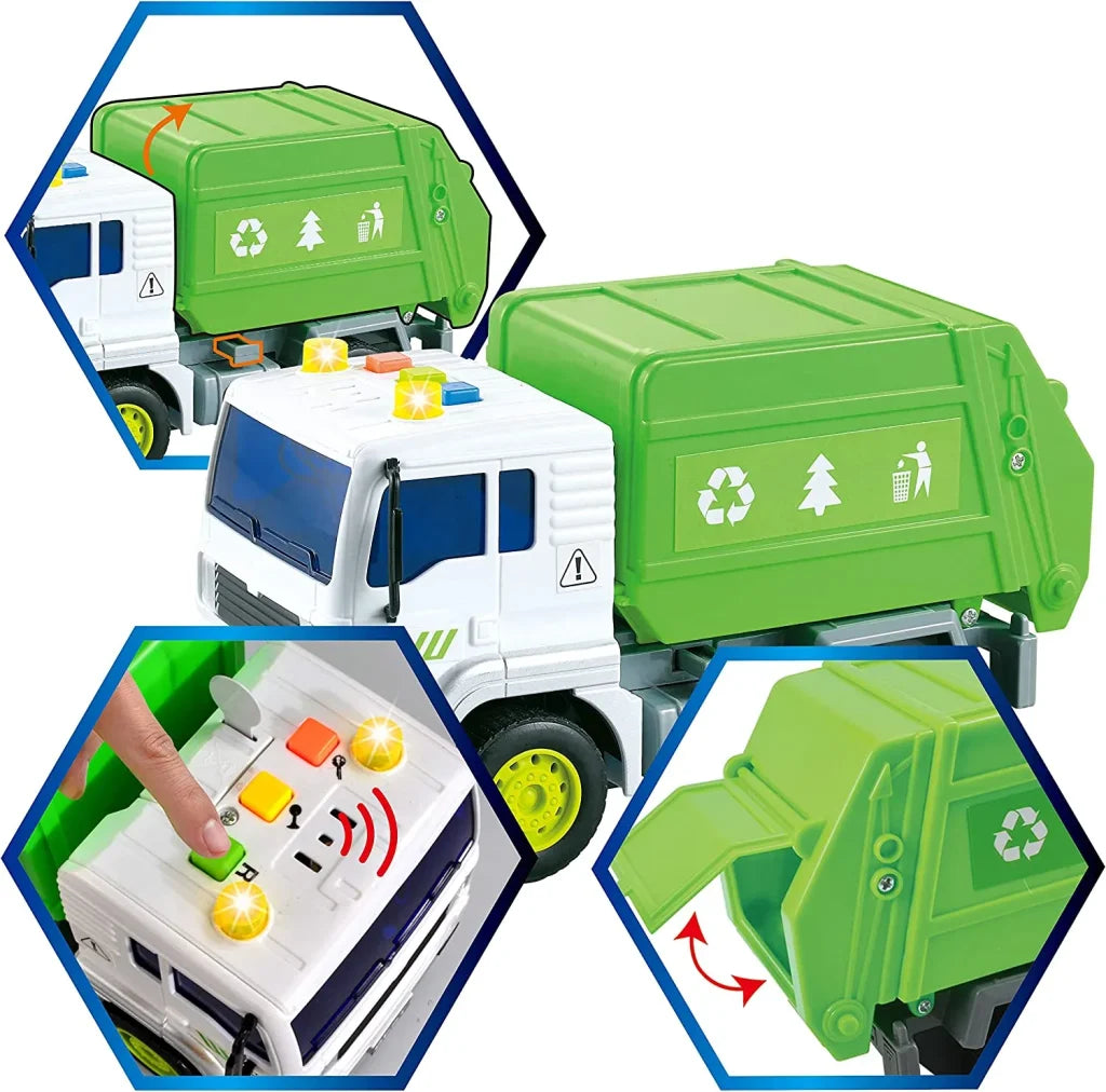 4pcs City Trucks Play Vehicles Toy Set