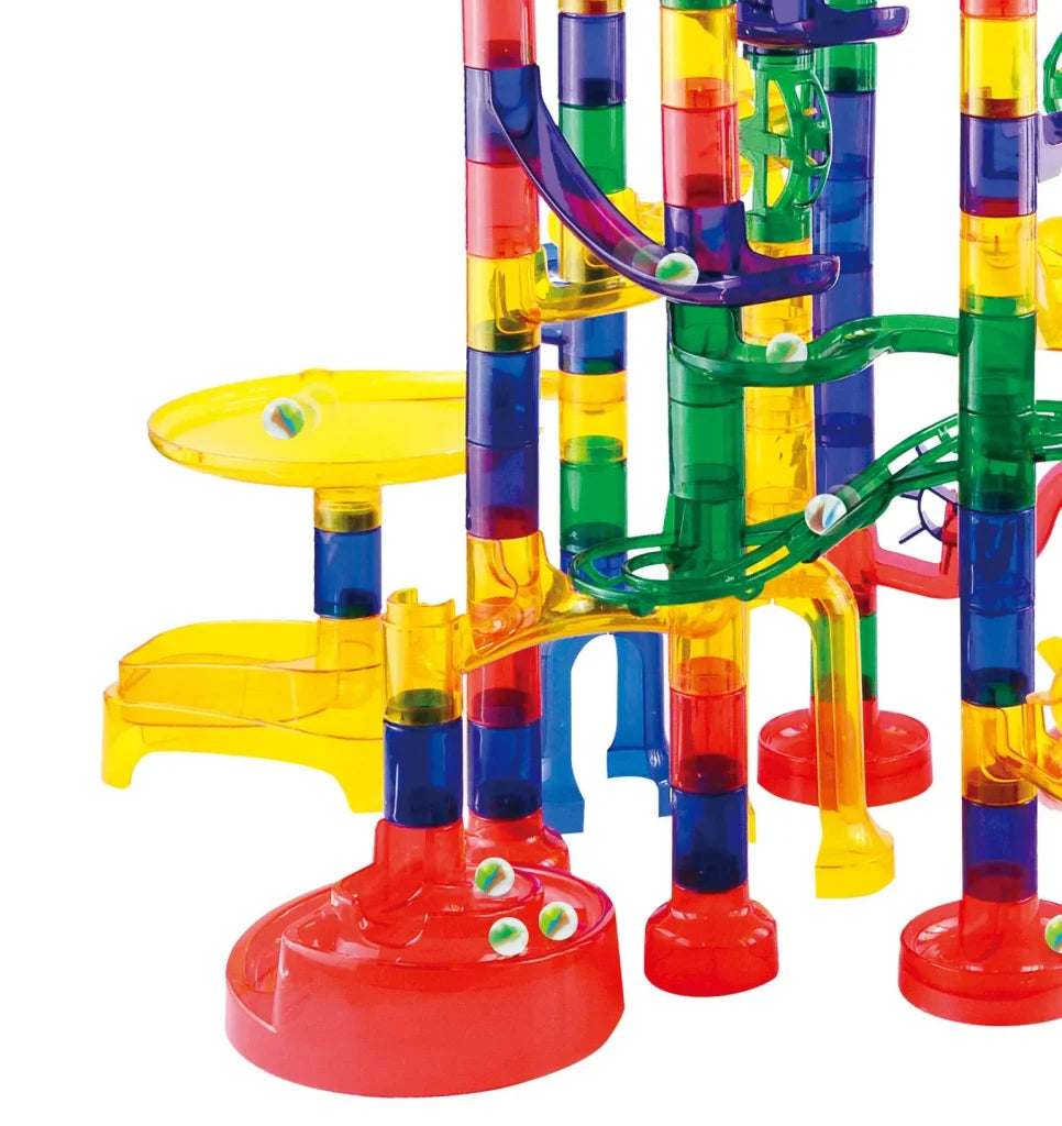 170pcs Premium Marble Run Toy Set