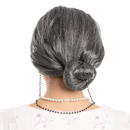 Adult or Child Halloween Grey Hair Wig