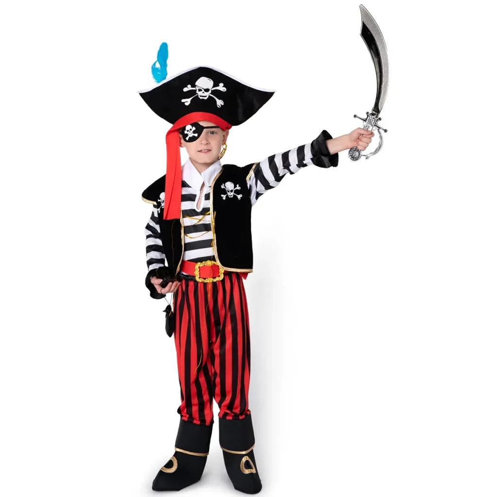 Boys Fierce Pirate Captain Halloween Costume