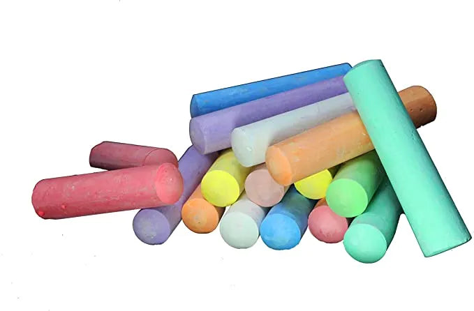 120pcs Jumbo Sidewalk Chalk Paint Washable