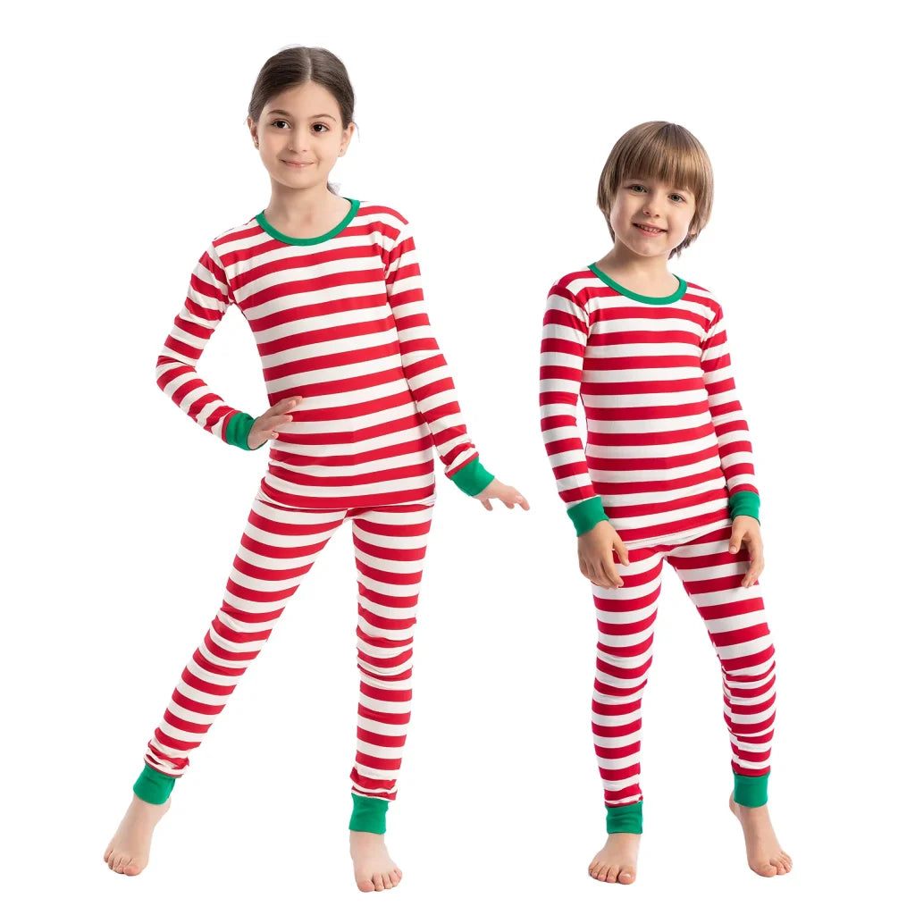 Christmas Matching Family Pajamas Set Holiday Sleepwear Loungewear