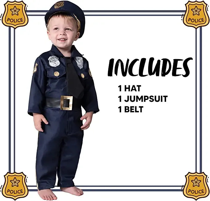 Toddler Police Halloween Costume