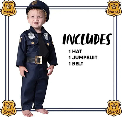 Toddler Police Halloween Costume