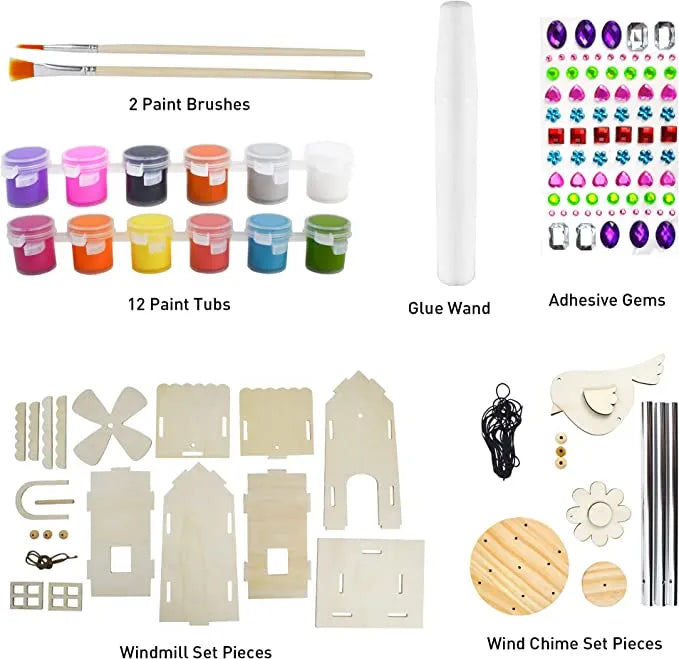 Craft Wooden Art Toys Set – KLEVER KITS