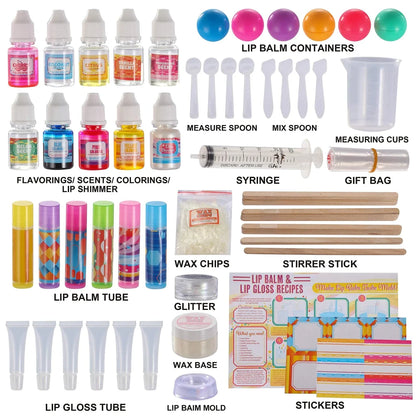 DIY Lip Balm and Lip Gloss Kit