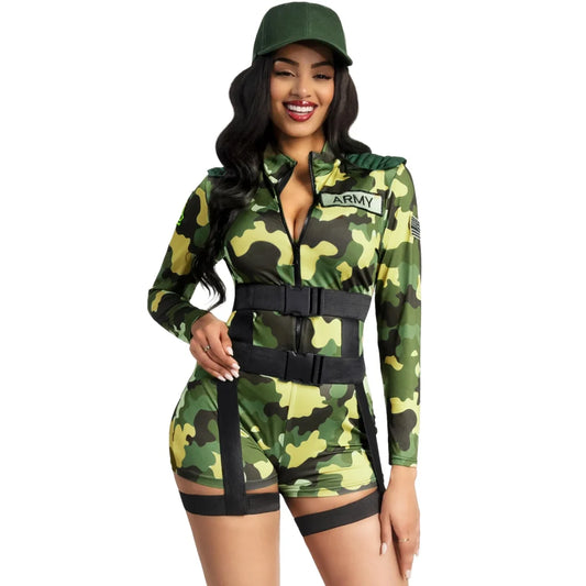 Women Goin’ Commando Romper Costume