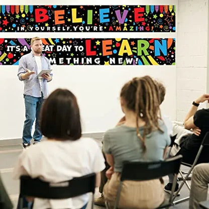 Classroom Banner Poster Decoration