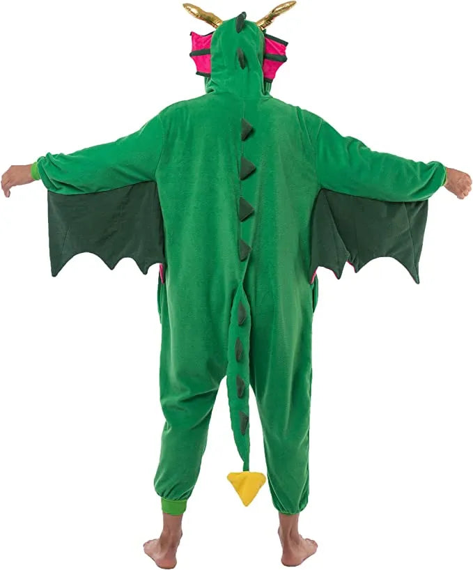 Adult Dragon Pajamas Halloween Costume