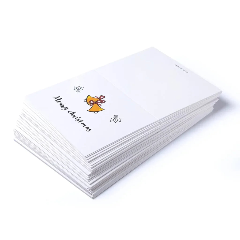 72pcs Merry Christmas Greeting Card with Envelopes