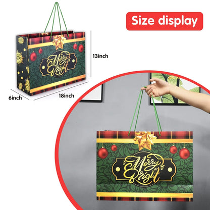 12pcs Large Christmas Gift Bags