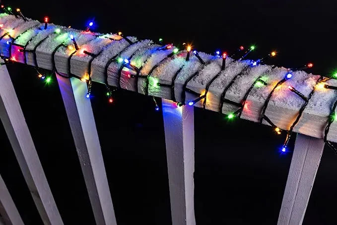 600 LED Cool White Christmas String Lights 98.3ft