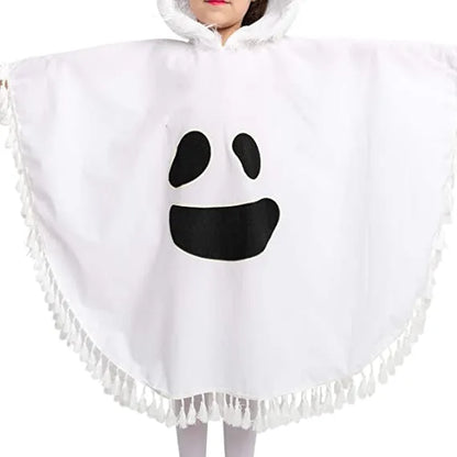 Girls White Ghost Dress Halloween Costume