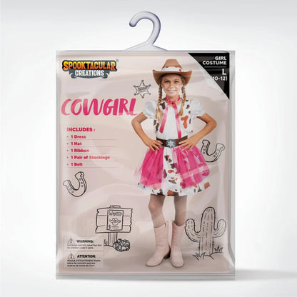 Girls Cowgirl Halloween Costume