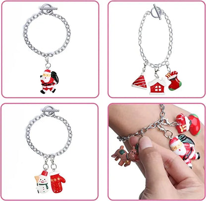 24pcs Christmas Charm Bracelet Advent Calendar