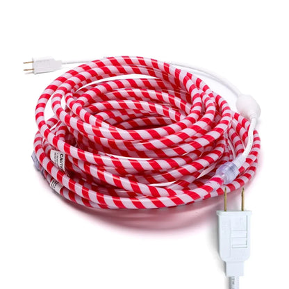 360 LED Candy Cane Rope Light 40ft