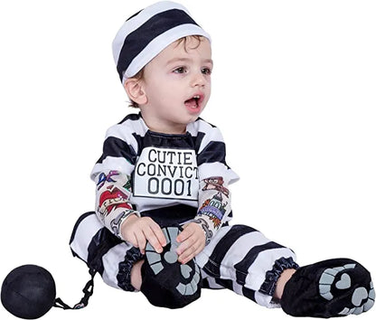 Baby Prisoner Convict Costume