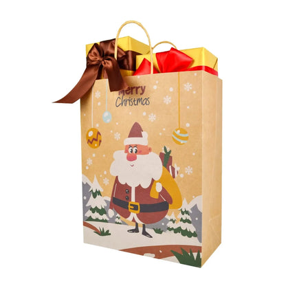 24pcs Kraft Paper Christmas Gift Bags