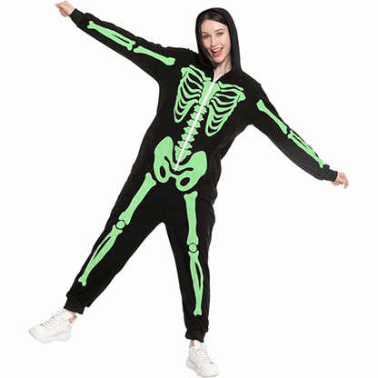 Adult Family Matching Skeleton Pajamas