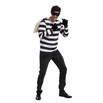 Robber Costume For Role Play Cosplay- Adult