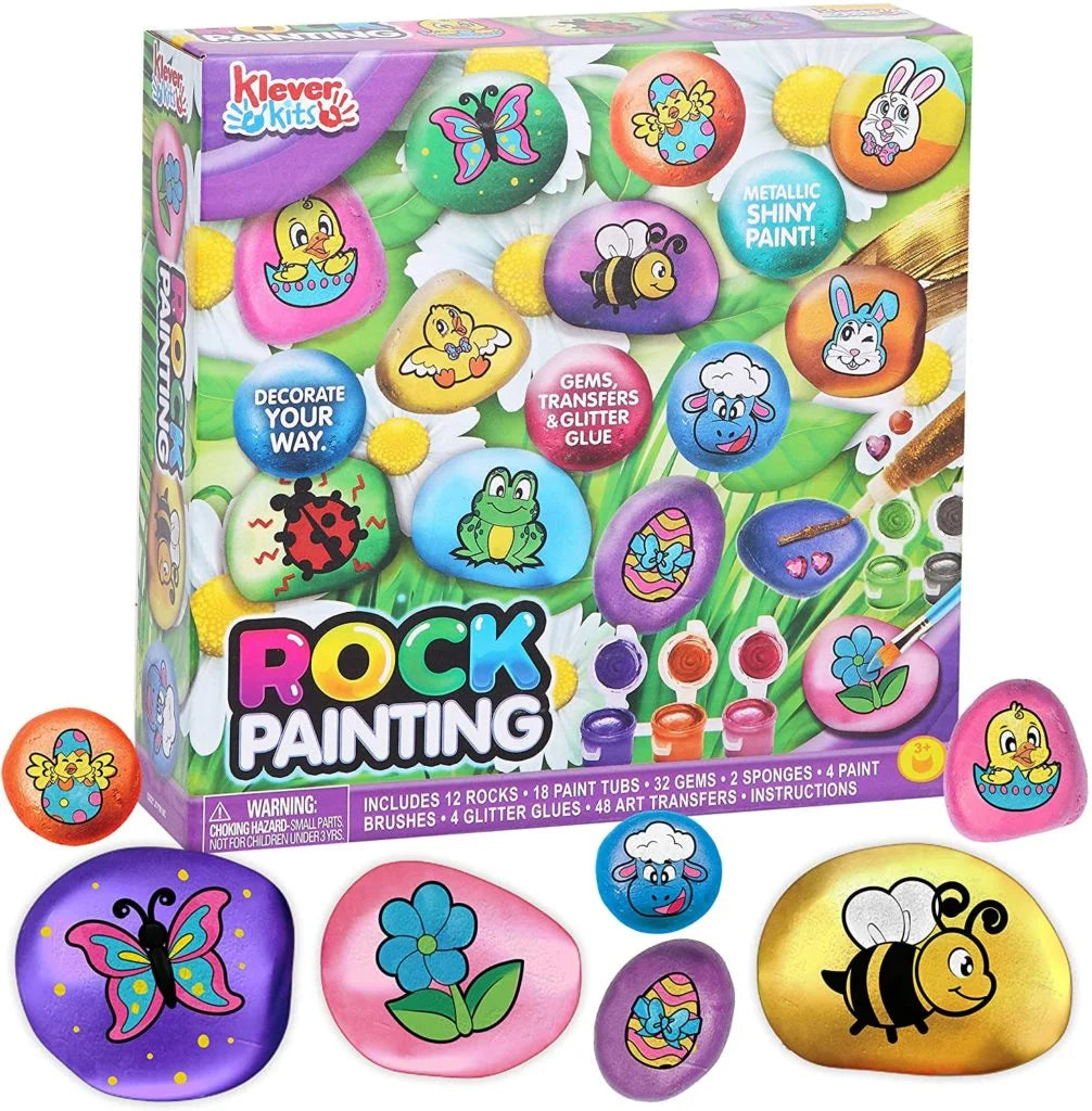 Rock Painting DIY Kit – KLEVER KITS