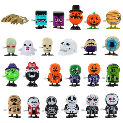 24pcs Halloween Assorted Wind Up Toys