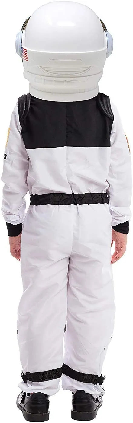 Kids Astronaut Halloween Costume with Movable Helmet