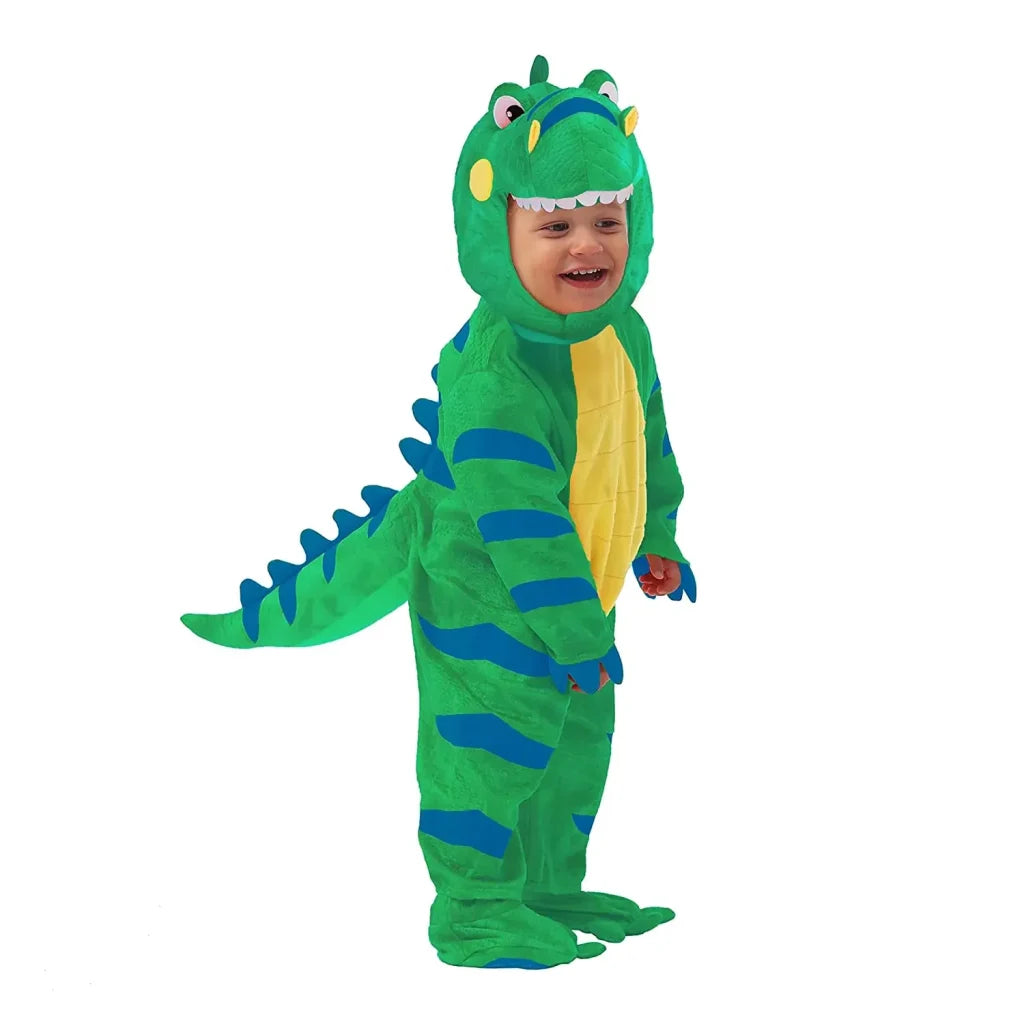 Kids Orange T-rex Halloween Costume