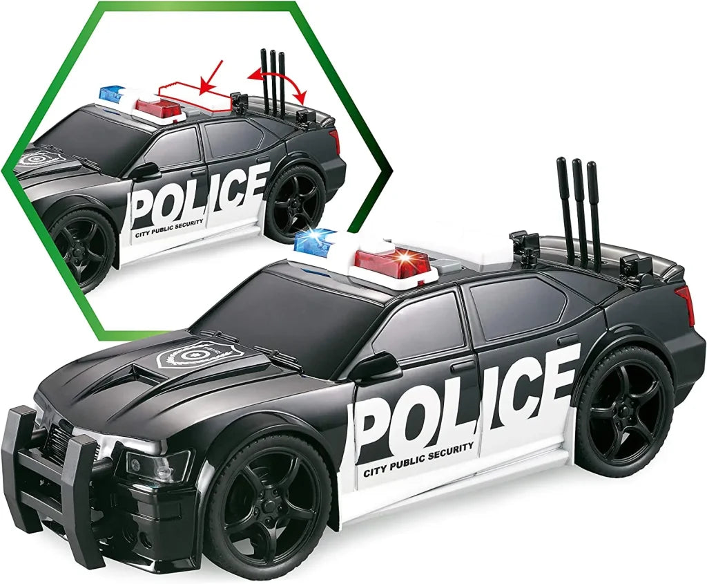 4pcs City Hero Emergency Vehicle Toys