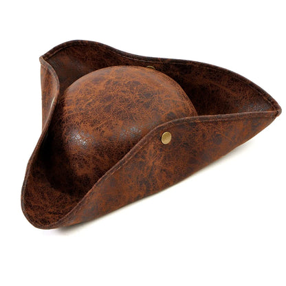 Adult Pirate Leather Hat