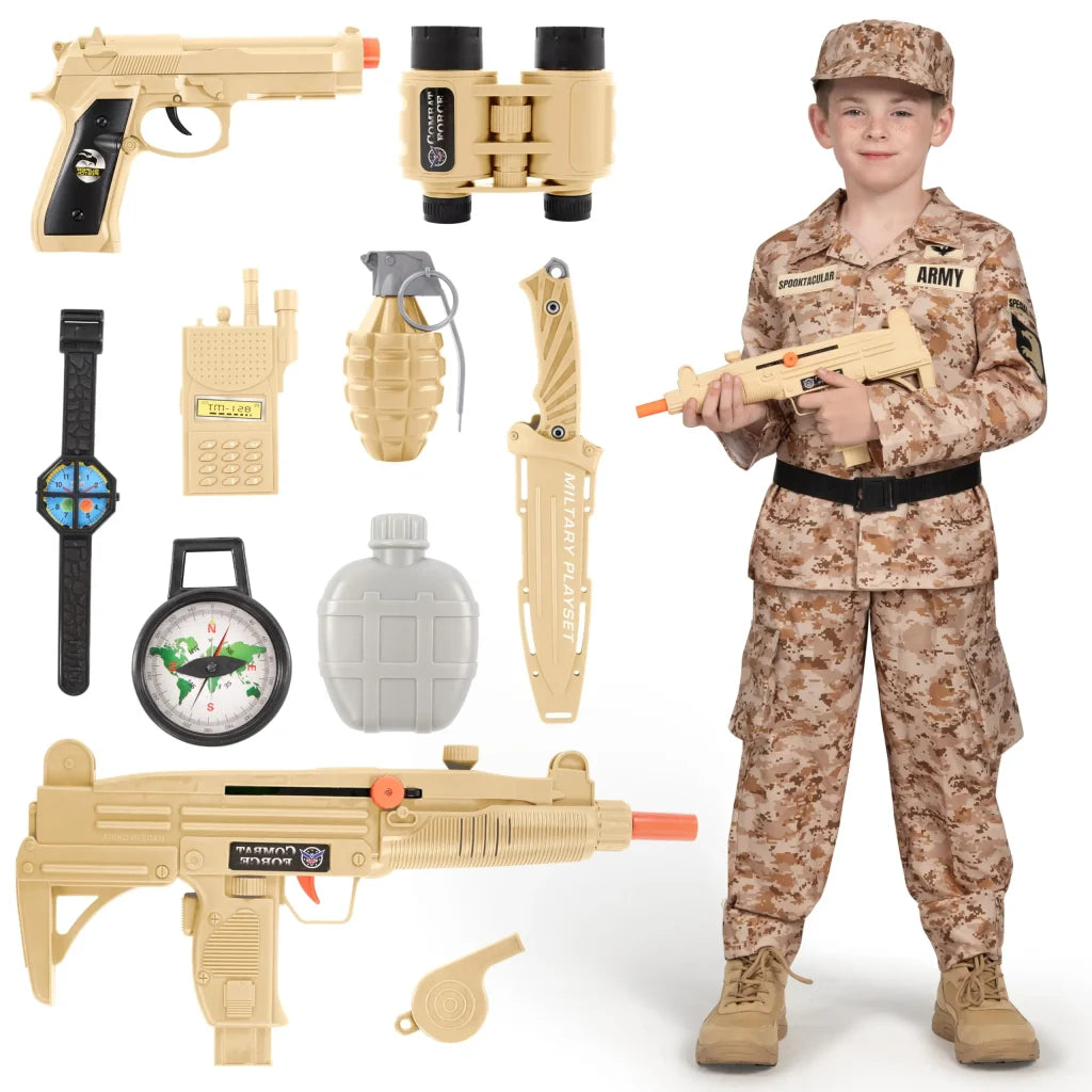 Boys Army Soldier Military Costume