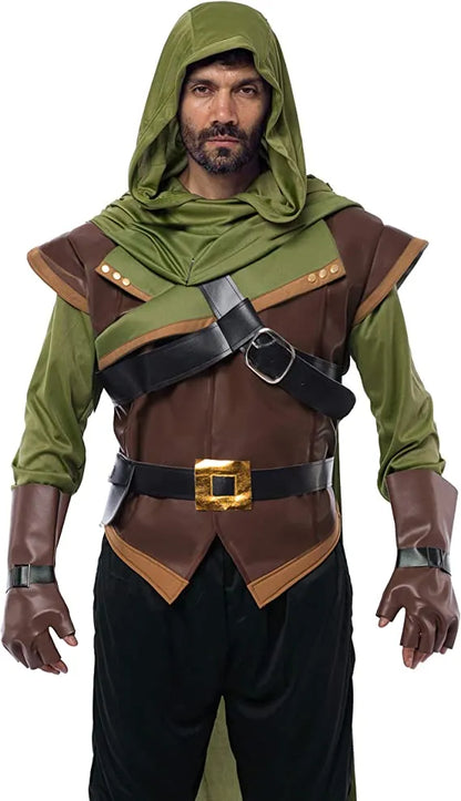 Mens Robin Hood Renaissance Period Costume