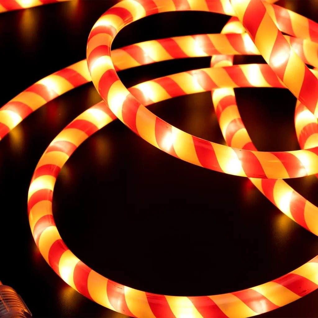 360 LED Candy Cane Rope Light 40ft