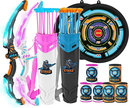 2pcs Graviton Toy Bow and Arrow Archery Set