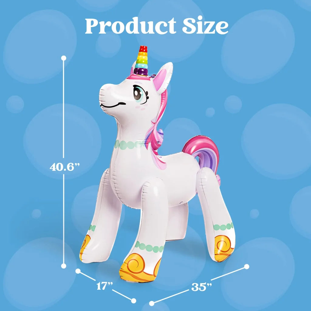 40in inflatable ride a unicorn costume Automatic Bubble Machine