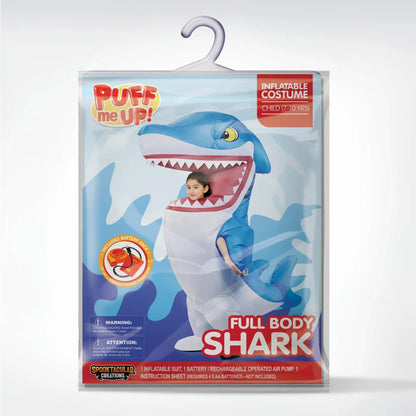 Deluxe Halloween Inflatable Shark Costume