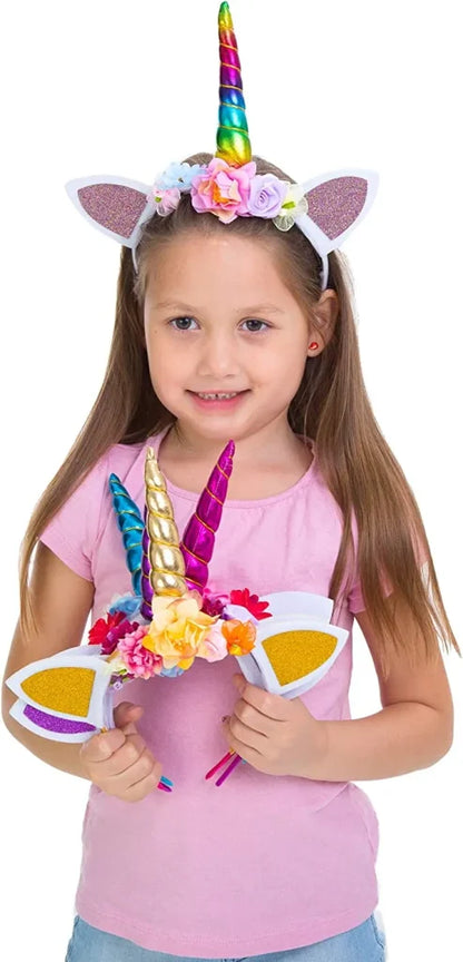 Unicorn Headband DIY Craft Kit, 181 Pcs – KLEVER KITS