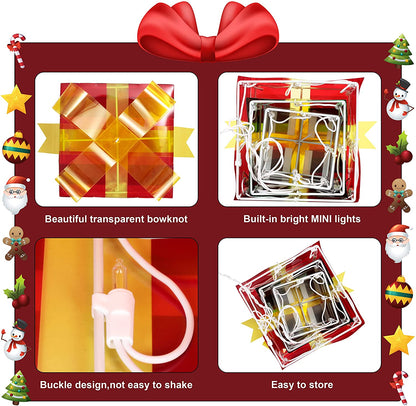 3pcs Decorative PVC Christmas Light Box