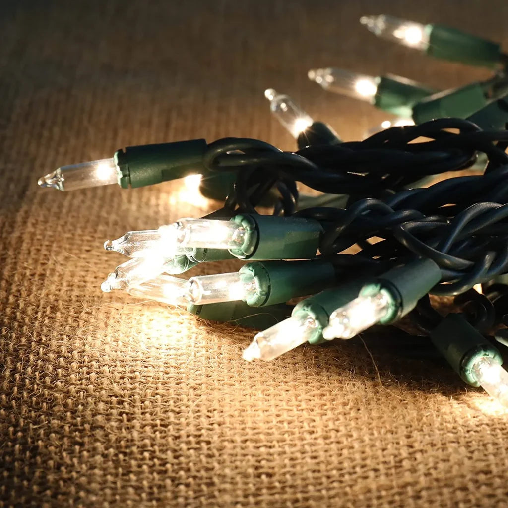 3×100 Warm White String Lights 24.6ft