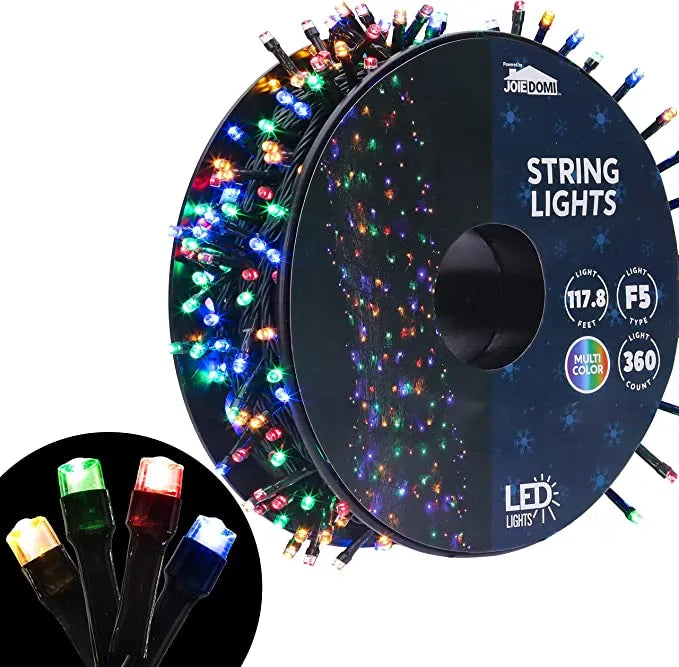 360 LED Christmas String Lights 117.8ft